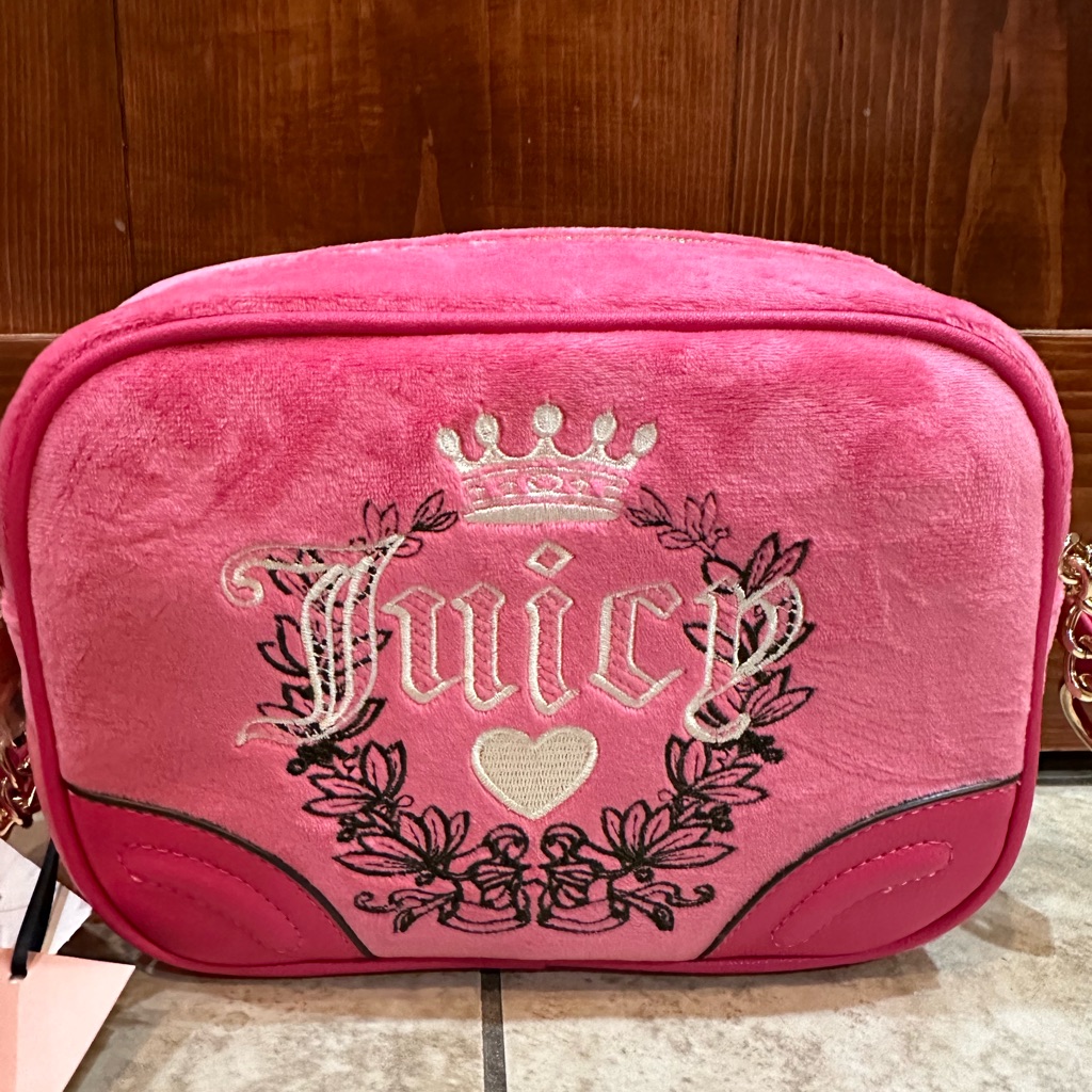 Juicy Couture Heritage Juicy Pink Crossbody
